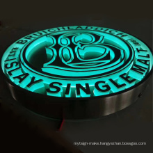 Logo Customized Outdoor Advertising 3D LED Sign Logo Light Box